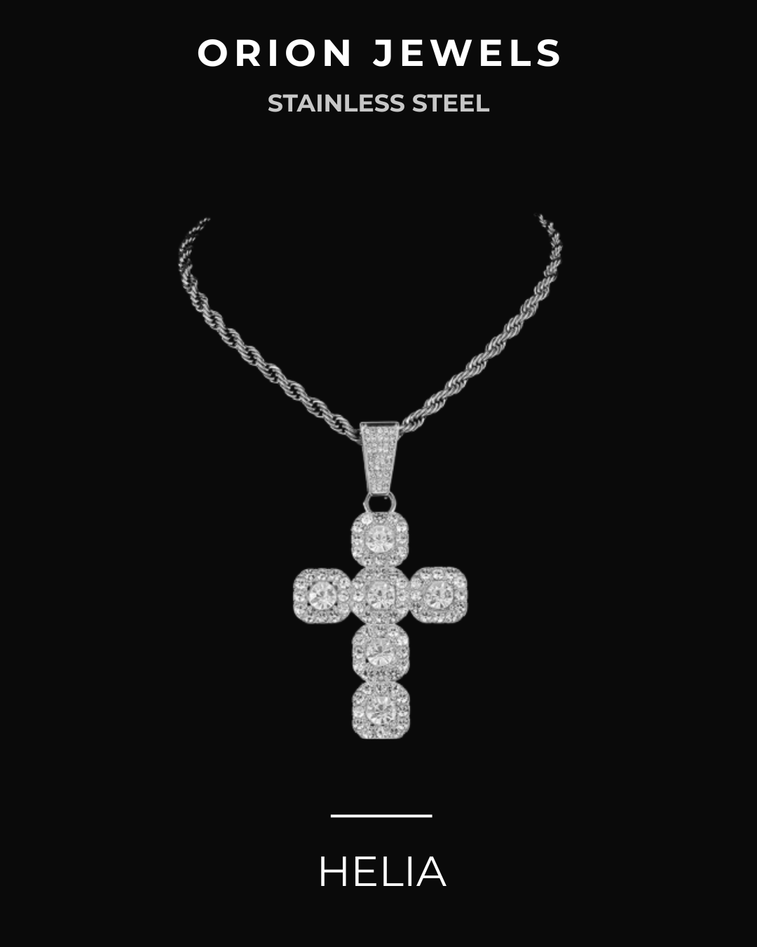 Collana croce HELIA